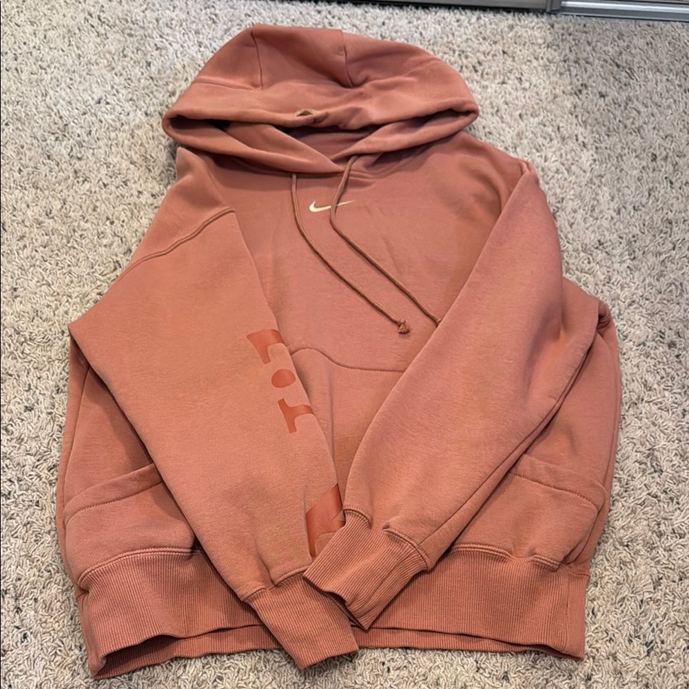 nike orange hoodie